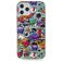 Mobigear Design iPhone 12 Pro Hülle Flexibles TPU Backcover - Graffiti