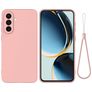 Mobigear Rubber Touch Samsung Galaxy S26 Plus Silikon Hülle Backcover - Pink