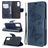 Mobigear Butterfly Samsung Galaxy S20 Hülle Klapphülle Geldbörse - Blau
