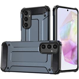 Mobigear Outdoor Samsung Galaxy A35 Hülle Hardcase Backcover Stoßfest - Marineblau