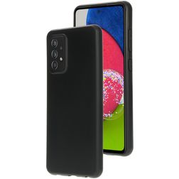 Mobiparts Classic Samsung Galaxy A52s 5G Hülle Flexibles TPU Backcover - Schwarz