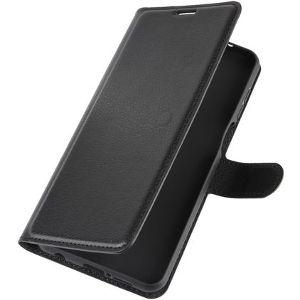 Mobigear Classic Xiaomi Redmi Note 9 Pro Hülle Klapphülle Geldbörse - Schwarz