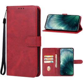 Mobigear Wallet HTC U23 Pro Hülle Klapphülle Geldbörse - Rot