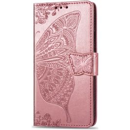Mobigear Butterfly iPhone 11 Hülle Klapphülle Geldbörse - Roségold