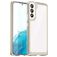 Mobigear Crystal Samsung Galaxy S23 Plus Hülle Hardcase Backcover - Transparent / Grau