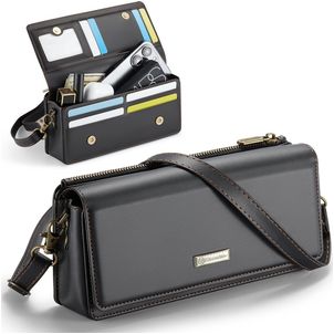 Caseme ME30 Crossbody Handytasche - Large - Schwarz
