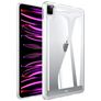 Mobigear Crystal iPad Pro 11 Zoll (2020) Hardcase Hülle Backcover - Transparent / Weiß