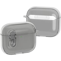 Mobigear Crystal Clip Apple AirPods 4 Hardcase Hülle - Grau