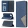 Mobigear Rhombus Slim iPhone 12 Pro Hülle Klapphülle - Blau