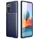 Mobigear Racing Xiaomi Redmi Note 10S Hülle Flexibles TPU Backcover - Blau