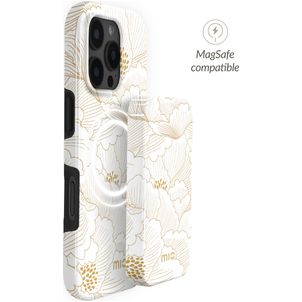 MIO Powerbank 5.000 mAh 15W - MagSafe Kompatibel - White Roses