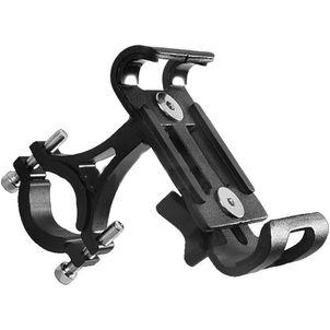 Mobigear Alloy Fixing Fahrradhalterung / Motorradhalterung Lenkerhalterung Klemme Universal - Schwarz