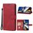 Mobigear Wallet POCO X5 Pro Hülle Klapphülle Geldbörse - Rot