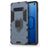 Mobigear Armor Ring Samsung Galaxy S10 Hülle Hardcase Backcover Stoßfest mit Ringhalter - Marineblau