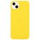 Mobigear Colors iPhone 14 Plus Hülle Flexibles TPU Backcover - Gelb