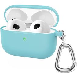 Mobigear Classic Apple AirPods 3 Hülle Flexibles Silikon - Emerald Green