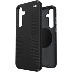 Speck Presidio2 Grip Magnet Samsung Galaxy S25 Plus MagSafe Hülle Hardcase Backcover Stoßfest - Schwarz