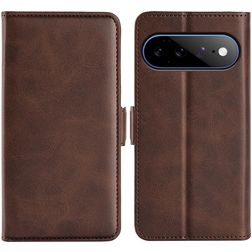 Mobigear Slim Magnet Google Pixel 11 Pro XL Hülle Klapphülle Geldbörse - Braun