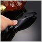Mobigear S-Line iPhone 8 Plus Hülle Flexibles TPU Backcover - Schwarz