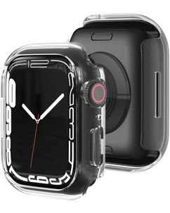 Mobigear Colors (dünn) Apple Watch - 45 mm Hardcase Hülle - Transparent