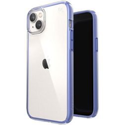 Speck Presidio Perfect Clear Geo iPhone 14 Plus Hülle Hardcase Backcover Stoßfest - Transparent / Lila
