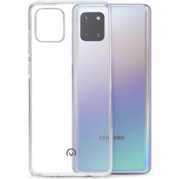 Mobilize Gelly Transparent Samsung Galaxy Note 10 Lite TPU (flexibel) Backcover - Transparent