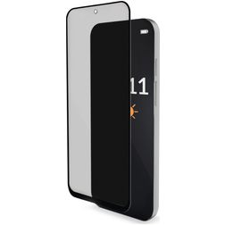 Mobilize Samsung Galaxy S25 FE Panzerglas Gehärtetes Glas Displayschutz Privacy - Hüllenfreundlich - Schwarz