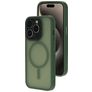 Mobiparts Hardcover iPhone 15 Pro MagSafe Hülle Hardcase Backcover - Satin Green
