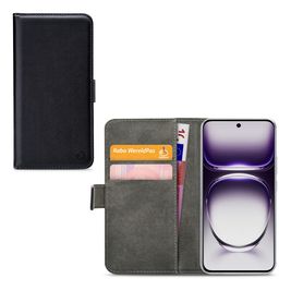 Mobilize Classic Gelly Wallet OPPO Reno 12 Hülle Klapphülle Geldbörse - Schwarz