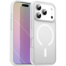 Mobigear Shockproof iPhone 17 Pro MagSafe Hardcase Backcover - Matte White