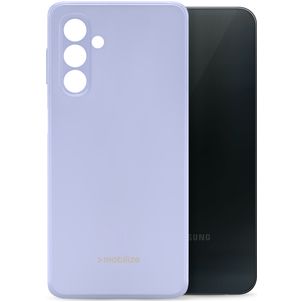 Mobilize Rubber Gelly Samsung Galaxy A24 Hülle Flexibles TPU Backcover - Pastel Purple