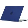 Mobigear Matte MacBook Air 15 Zoll (2023-2026) Hardcase Hülle MacBook Case - Marineblau - Model A2941 / A3114 / A3241 / A3448