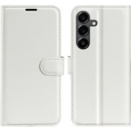 Mobigear Classic Samsung Galaxy S25 FE Klapphülle Portemonnaie - Weiß