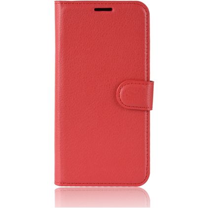 Mobigear Classic Huawei P30 Hülle Klapphülle Geldbörse - Rot