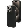 Mobiparts iPhone 15 Pro Silikon Hülle Backcover - Schwarz