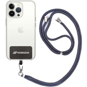 Mobigear Lanyard Verstellbare Universal-Handykette - Schwarz / Grau
