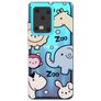 Mobigear Design Samsung Galaxy S20 Ultra Hülle Flexibles TPU Backcover - Zoo