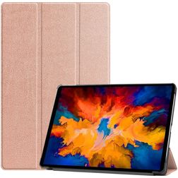 Mobigear Tri-Fold Lenovo Tab P11 Pro Gen 1 Hülle Klapphülle - Rose Gold