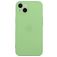 Mobigear Colors iPhone 15 Plus Hülle Flexibles TPU Backcover - Grün