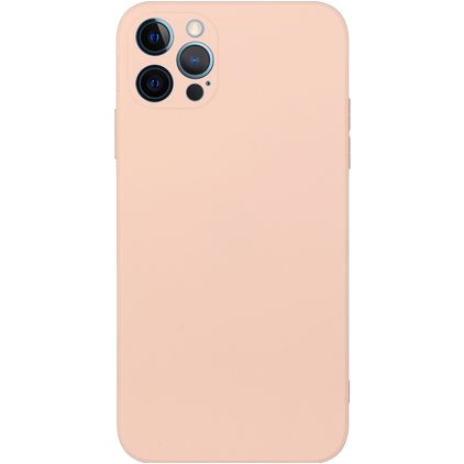 Mobigear Colors iPhone 15 Pro Max Hülle Flexibles TPU Backcover - Pastellrosa