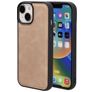 Mobiparts Classic iPhone 13 MagSafe Hülle TPU,Kunstleder Backcover - Moonstone Beige