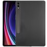 Mobigear Ultra Thin Dünne Samsung Galaxy Tab S9 Hülle Flexibles TPU Backcover - Schwarz