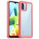 Mobigear Crystal Xiaomi Redmi A1 4G Hülle Hardcase Backcover Stoßfest - Transparent / Rot