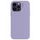 Nudient Base iPhone 14 Pro Max Silikon Hülle Backcover - Soft Purple