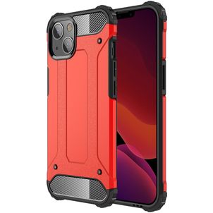 Mobigear Outdoor iPhone 13 Hülle Hardcase Backcover Stoßfest - Rot