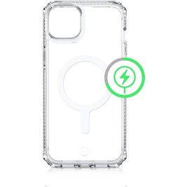 ITSKINS Level 2 HybridMagClear R Durchsichtig iPhone 13 MagSafe Hülle Hardcase Backcover Stoßfest - Transparent