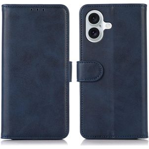 Mobigear Wallet iPhone 17 Hülle Klapphülle Geldbörse - Blau