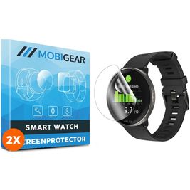 Mobigear Polar Ignite 3 Displayschutz Schutzfolie - Hüllenfreundlich - Schwarz (2er Pack)