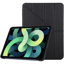 Mobigear Origami iPad Air 5 (2022) Hülle Klapphülle - Schwarz
