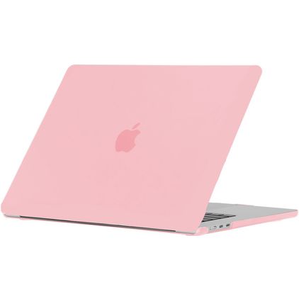 Mobigear Glossy MacBook Air 15 Zoll (2023-2026) Hardcase Hülle MacBook Case - Pink - Model A2941 / A3114 / A3241 / A3448